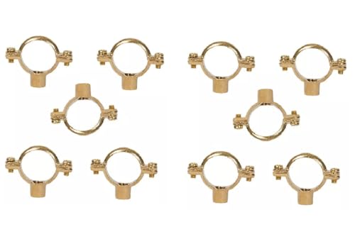 TC 22 mm massive Messingkonstruktion Munsenring M10 Rohrschelle x 10 von 22.5 Team Controls