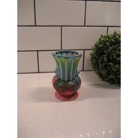 4, 25 "Vintage Knospe Vase Luftpflanze Eyeliner Halter Wunderschöne Glasur Wie Ein Regenbogen Art Deco Erinnert Japan Relpo Original Aufkleber Boho von 222nest