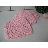 4Er Set Vintage Handgemachte Küche Geschirrtuch Kätzchen Whisker Wolke Weich Oma Chic Pulver Blush Bubblegum Pink Ausgezeichnete Qualität Geschenk von 222nest