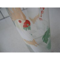 6, 5 "Weinlese Kakadu Highball Trinkglasvase Retro Papagei Mit Haube Dschungel Grün Weißer Pfirsich Federn Orange Schnabel Vogelliebhaber Geschenk von 222nest
