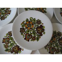 Choice Vintage English Ironstone Pottery Groovy Tanya Muster Stoke On Trent Staffordshire England 70Er Jahre Stil Retro Mod Küche Flower Power Choice Vintage English Ironstone Pottery Groovy Tanya Muster Stoke On Trent Staffordshire England 70Er Jahre Stil Retro Mod Küche Flower Power von 222nest