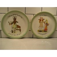 Choice Xl Vintage Hollie Hobbie Sammelteller 1972 Songs Freunde Kitties Whimsical Innocence Retro Geschenk Babyzimmer Dekor Throwback von 222nest
