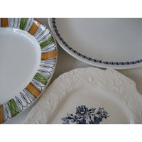 Wahl Vintage Servierplatten Burleig Ware Burslem Cordon Blue Breithurst Kathie Winkle Viscount Mason's Ascot Auf Eichenfoyer Kommode Waschtisch Wahl Vintage Servierplatten Burleig Ware Burslem Cordon Blue Breithurst Kathie Winkle Viscount Mason's Ascot Auf Eichenfoyer Kommode Waschtisch von 222nest