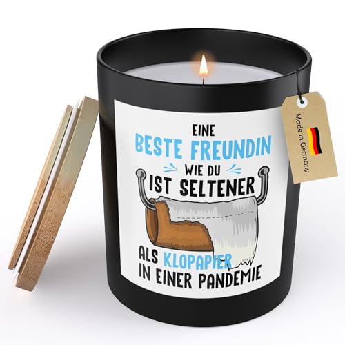 22Feels Beste Freundin Geschenk Freundschaft Frauen Spruchkerze "Wie Du" Sojawachs Kerze im Glas BFF Bestie Geburtstag Handgemacht mit Spruch Duft Nachhaltig - ZITRUS 22Feels Beste Freundin Geschenk Freundschaft Frauen Spruchkerze "Wie Du" Sojawachs Kerze im Glas BFF Bestie Geburtstag Handgemacht mit Spruch Duft Nachhaltig - ZITRUS von 22Feels