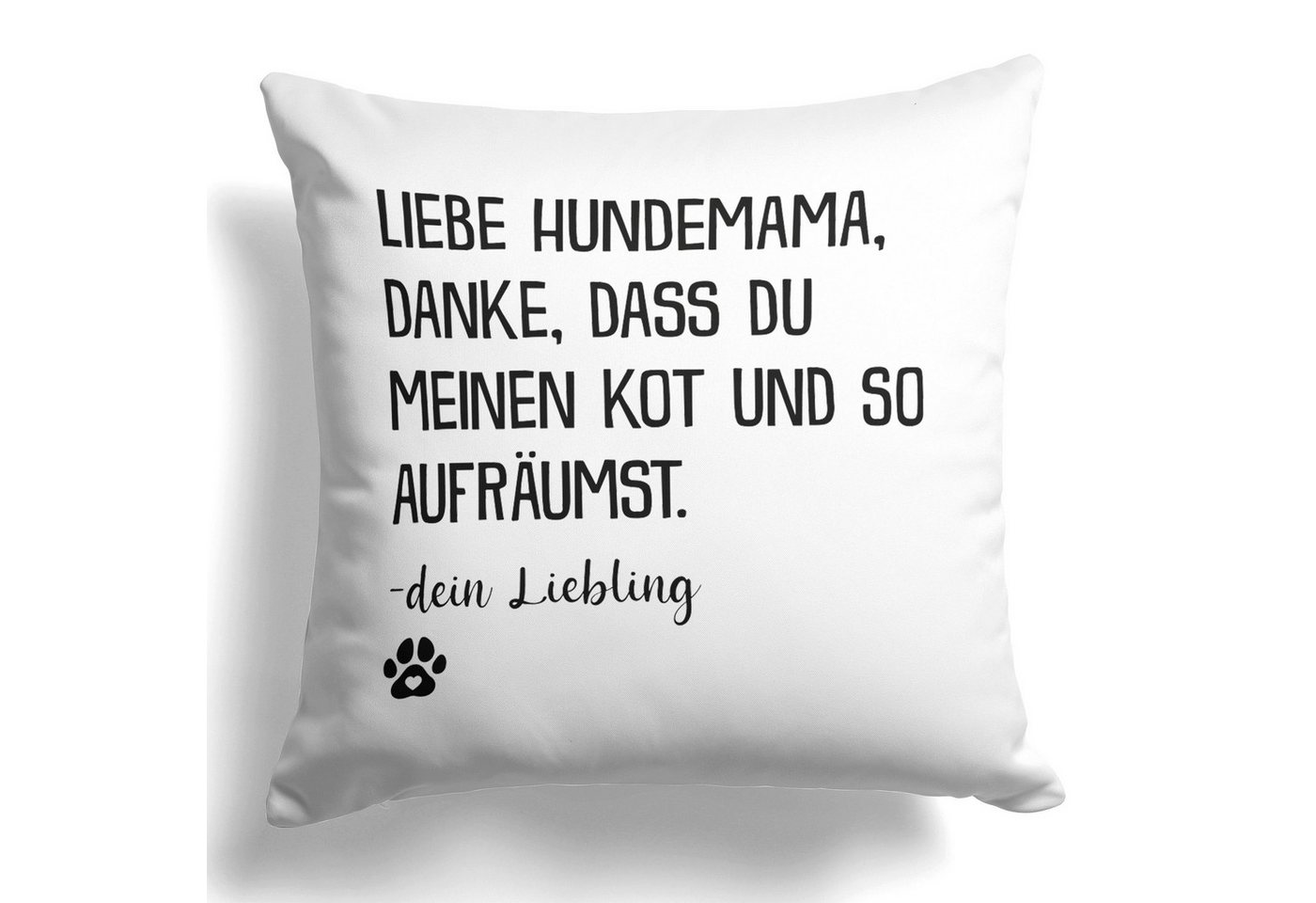 22Feels Dekokissen Hundemama Geschenk Frauchen Hund Deko Frauen Hundeliebe Couch Welpe, Deko mit Persönlichkeit von 22Feels