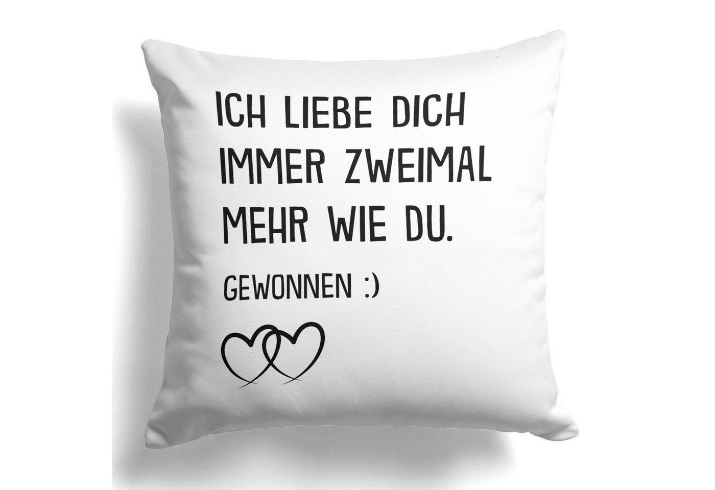 22Feels Dekokissen Jahrestag Geschenk Hochzeitstag Frauen Männer Freundin Valentinstag, Deko mit Persönlichkeit von 22Feels