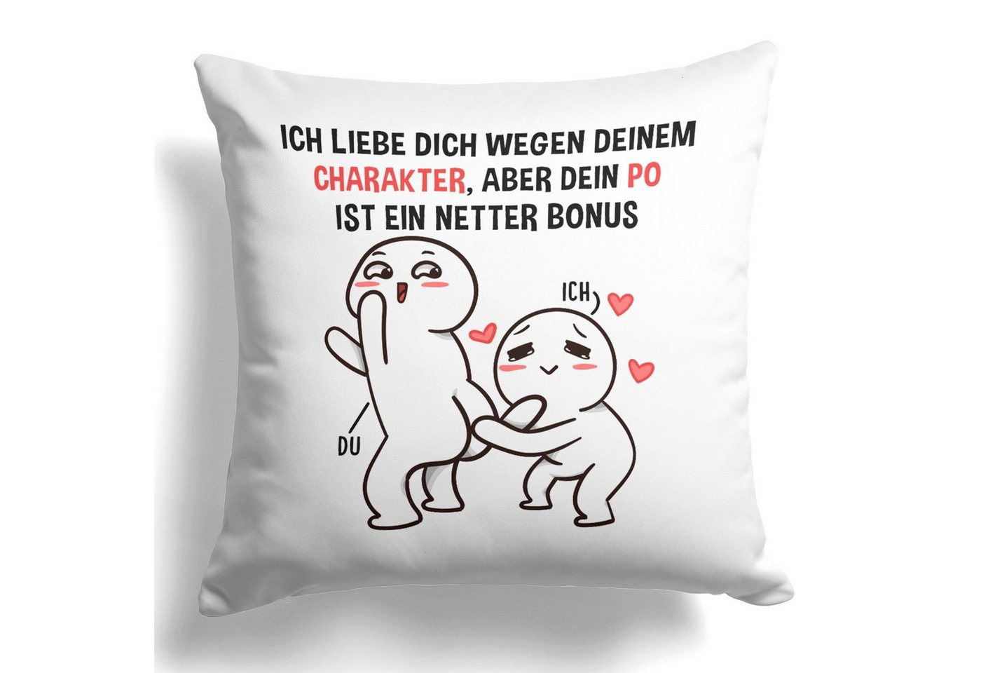 22Feels Dekokissen Jahrestag Geschenk Hochzeitstag Frauen Männer Freundin Valentinstag, Deko mit Persönlichkeit von 22Feels