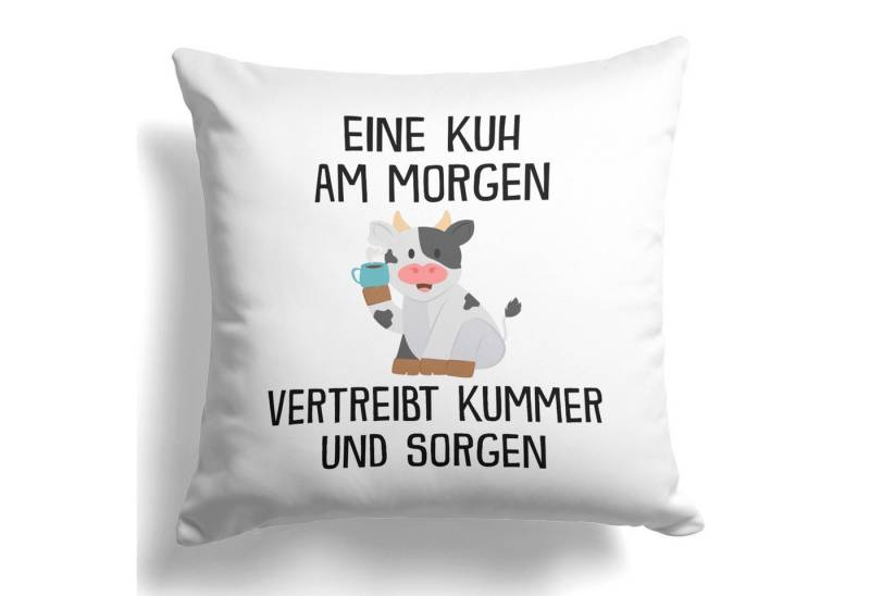 22Feels Dekokissen Kuh Lustig Deko Süß Tier Geschenk Frauen Männer Couch Humor, Deko mit Persönlichkeit von 22Feels
