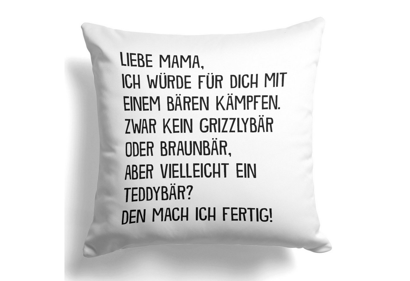 22Feels Dekokissen Mama Geschenk Mutter Muttertag Geburtstag Weihnachten Deko Frauen, Deko mit Persönlichkeit von 22Feels