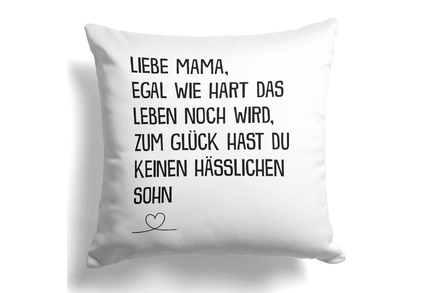 22Feels Dekokissen Mama Geschenk v. Sohn Mutter Muttertag Geburtstag Weihnachten Frauen, Deko mit Persönlichkeit von 22Feels