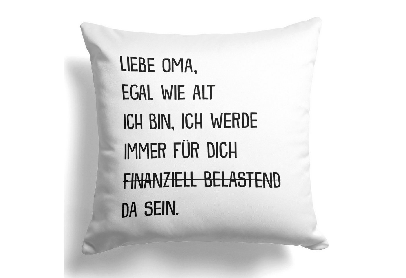 22Feels Dekokissen Oma Geschenk Geburtstag Weihnachten Rente Frauen Grossmutter Spruch, Deko mit Persönlichkeit von 22Feels