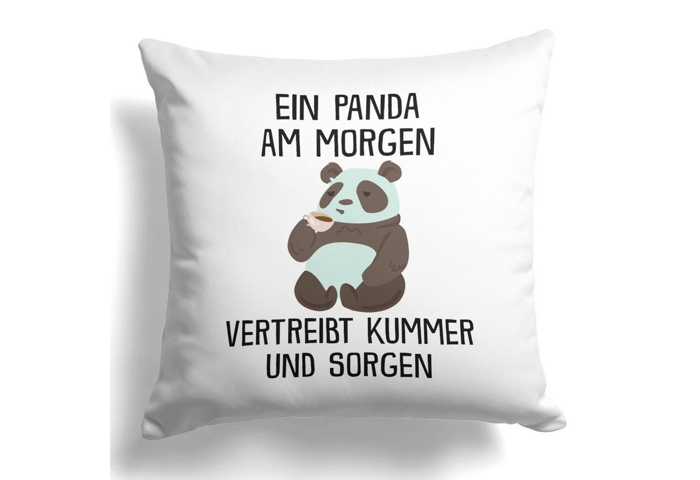 22Feels Dekokissen Panda Lustig Deko Süß Tier Geschenk Frauen Männer Couch Humor, Deko mit Persönlichkeit von 22Feels