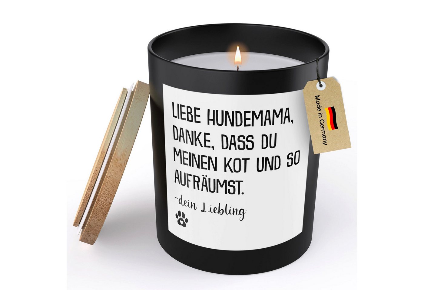 22Feels Duftkerze Deko Hundemama Geschenk Frauchen Hund Frauen Hundeliebe Couch Welpe, MADE IN GERMANY, Europäisches Sojawachs, Handgegossen 22Feels Duftkerze Deko Hundemama Geschenk Frauchen Hund Frauen Hundeliebe Couch Welpe, MADE IN GERMANY, Europäisches Sojawachs, Handgegossen von 22Feels