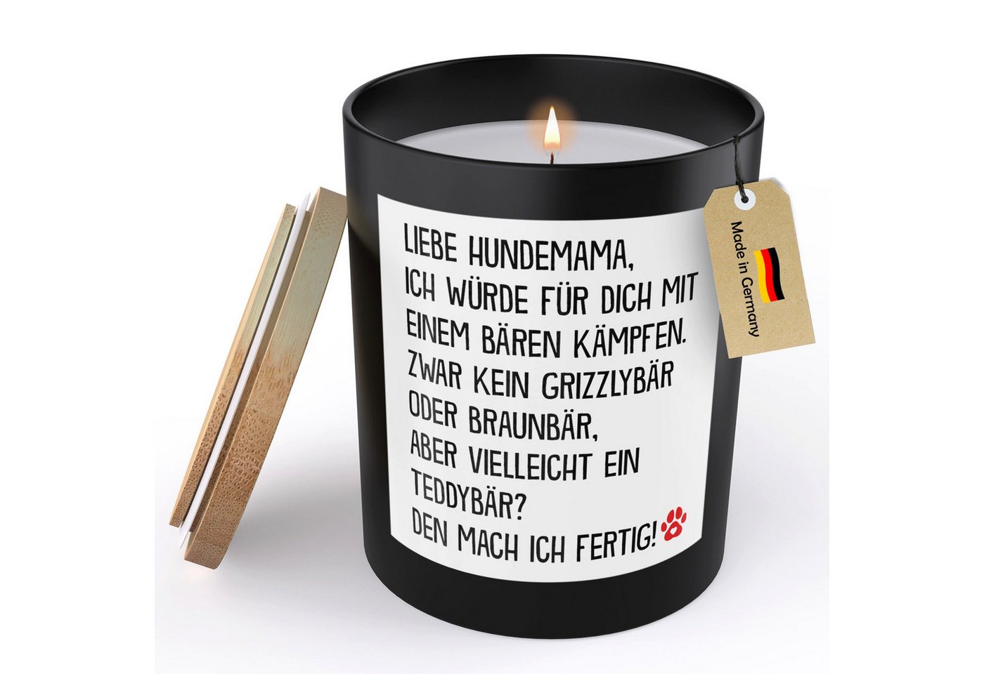 22Feels Duftkerze Deko Hundemama Geschenk Frauchen Hund Frauen Hundeliebe Couch Welpe, MADE IN GERMANY, Europäisches Sojawachs, Handgegossen 22Feels Duftkerze Deko Hundemama Geschenk Frauchen Hund Frauen Hundeliebe Couch Welpe, MADE IN GERMANY, Europäisches Sojawachs, Handgegossen von 22Feels