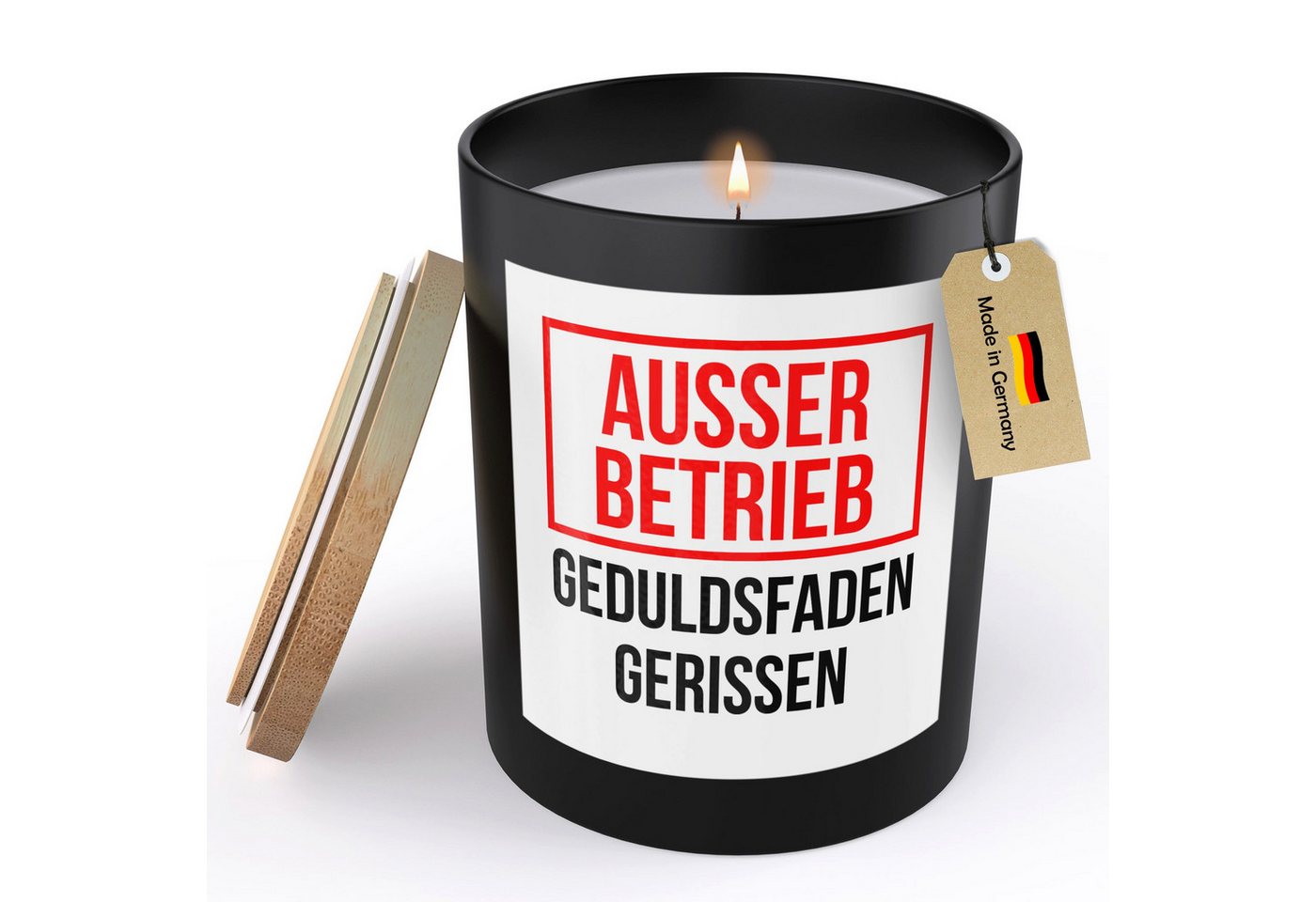 22Feels Duftkerze Deko Lustiges Geschenk Humor MannWitzig Motiv Büro Frauen Wohnzimmer, MADE IN GERMANY, Europäisches Sojawachs, Handgegossen 22Feels Duftkerze Deko Lustiges Geschenk Humor MannWitzig Motiv Büro Frauen Wohnzimmer, MADE IN GERMANY, Europäisches Sojawachs, Handgegossen von 22Feels