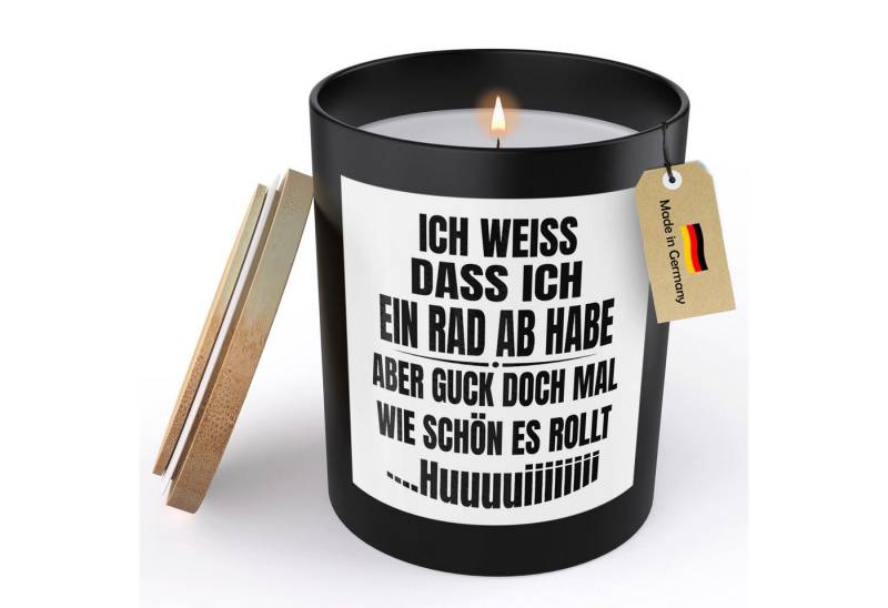 22Feels Duftkerze Deko Lustiges Humor MannWitzig Motiv Geschenk Büro Frauen Wohnzimmer, MADE IN GERMANY, Europäisches Sojawachs, Handgegossen von 22Feels