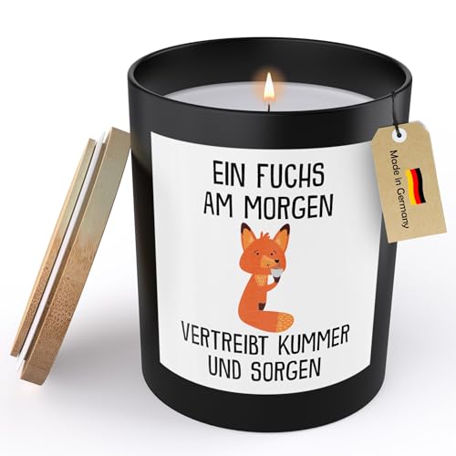 22Feels Lustige Spruchkerze Frauen Fuchs Sojawachs Kerze im Glas Handgemacht mit Spruch Humor Frech Candle Duft Deko Vegan Nachhaltig Nachhaltig - ZITRUS 22Feels Lustige Spruchkerze Frauen Fuchs Sojawachs Kerze im Glas Handgemacht mit Spruch Humor Frech Candle Duft Deko Vegan Nachhaltig Nachhaltig - ZITRUS von 22Feels