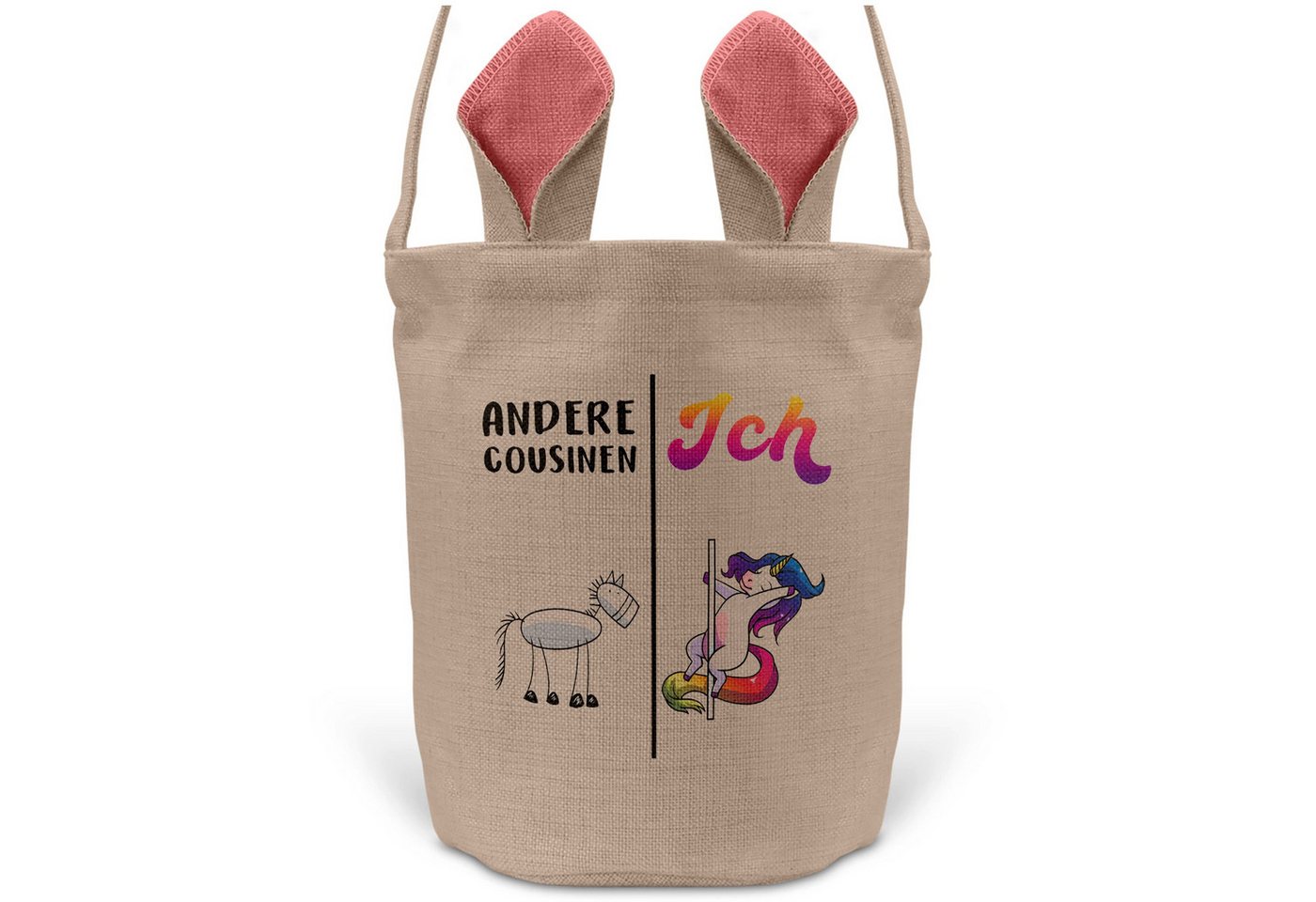 22Feels Osternest Cousine Mädchen Osterkorb Henkel Geschenk Pink Ostern Deko Körbchen, In Deutschland Bedruckt 22Feels Osternest Cousine Mädchen Osterkorb Henkel Geschenk Pink Ostern Deko Körbchen, In Deutschland Bedruckt von 22Feels