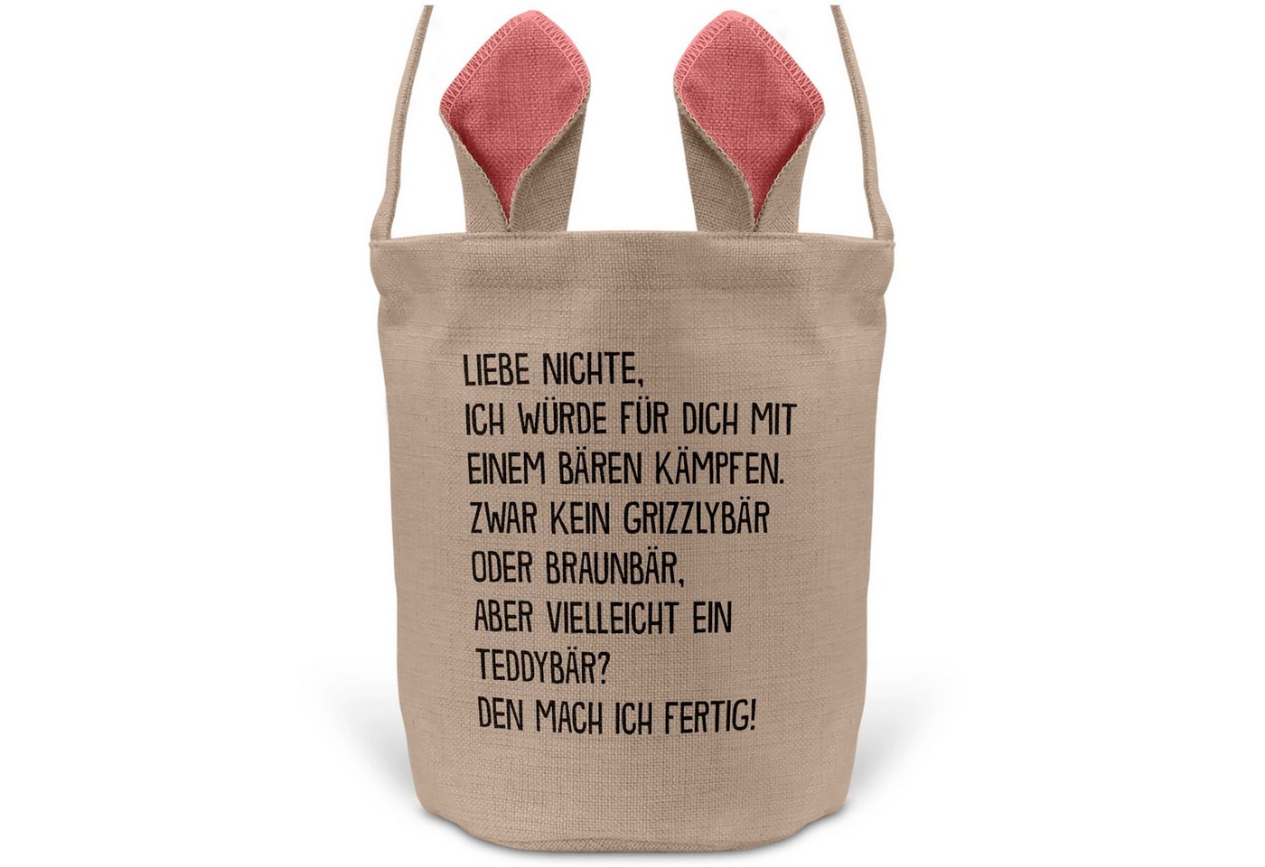 22Feels Osternest Nichte Mädchen Osterkorb Henkel Geschenk Pink Ostern Deko Körbchen, In Deutschland Bedruckt 22Feels Osternest Nichte Mädchen Osterkorb Henkel Geschenk Pink Ostern Deko Körbchen, In Deutschland Bedruckt von 22Feels