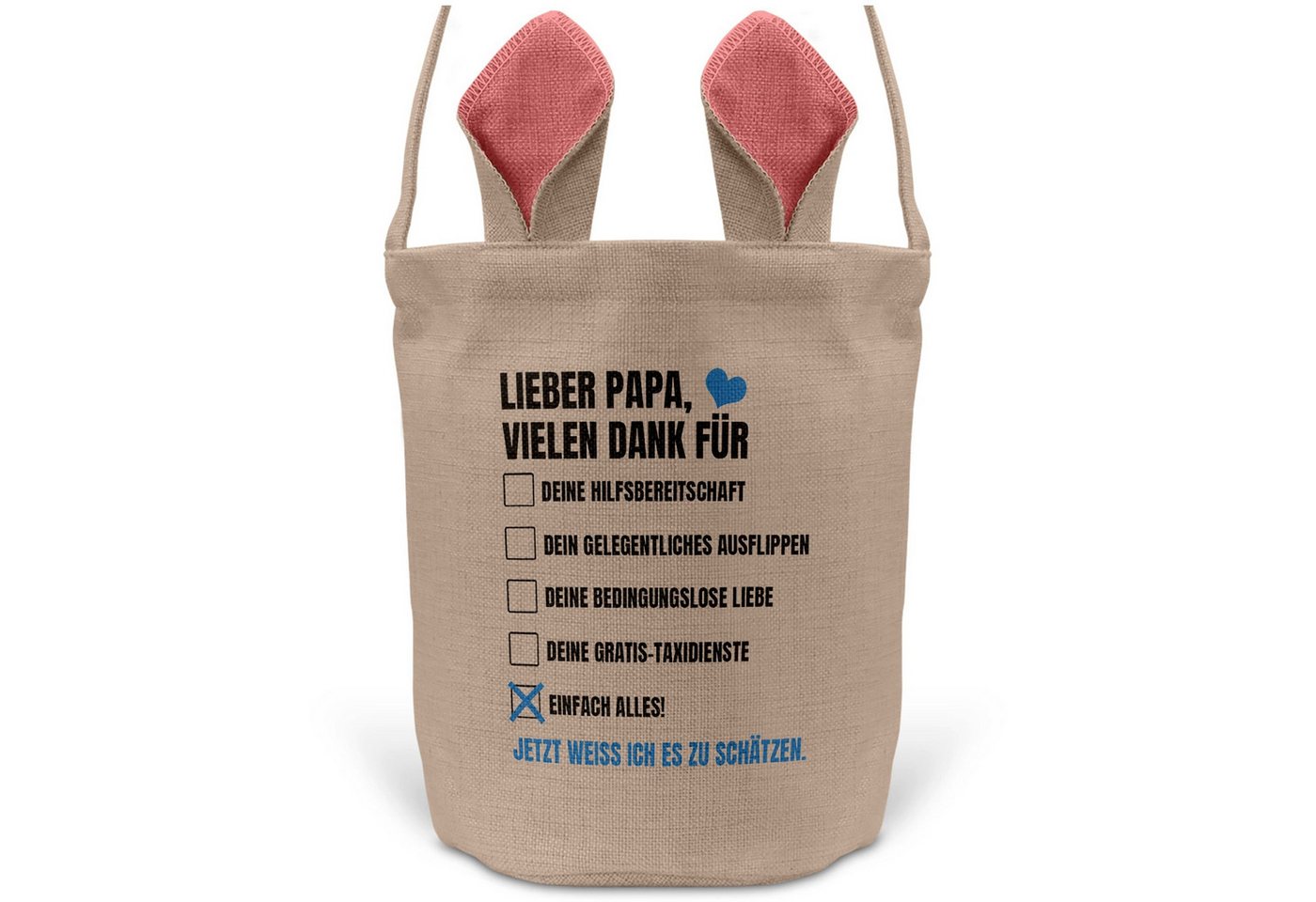 22Feels Osternest Papa Osterkorb Vater Henkel Geschenk Pink Ostern Deko Körbchen, In Deutschland Bedruckt 22Feels Osternest Papa Osterkorb Vater Henkel Geschenk Pink Ostern Deko Körbchen, In Deutschland Bedruckt von 22Feels
