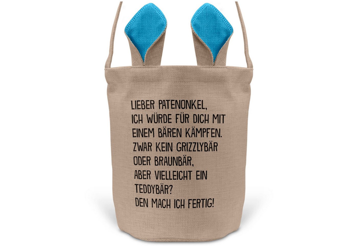 22Feels Osternest Patenonkel Pate Osterkorb Henkel Geschenk Blau Ostern Deko Körbchen, In Deutschland Bedruckt 22Feels Osternest Patenonkel Pate Osterkorb Henkel Geschenk Blau Ostern Deko Körbchen, In Deutschland Bedruckt von 22Feels