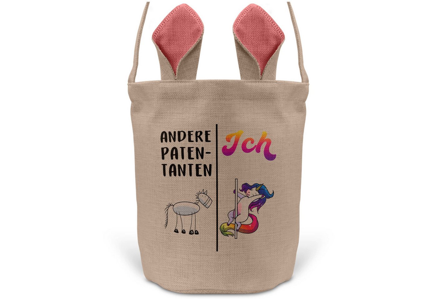 22Feels Osternest Patentante Patin Osterkorb Henkel Geschenk Pink Ostern Deko Körbchen, In Deutschland Bedruckt 22Feels Osternest Patentante Patin Osterkorb Henkel Geschenk Pink Ostern Deko Körbchen, In Deutschland Bedruckt von 22Feels