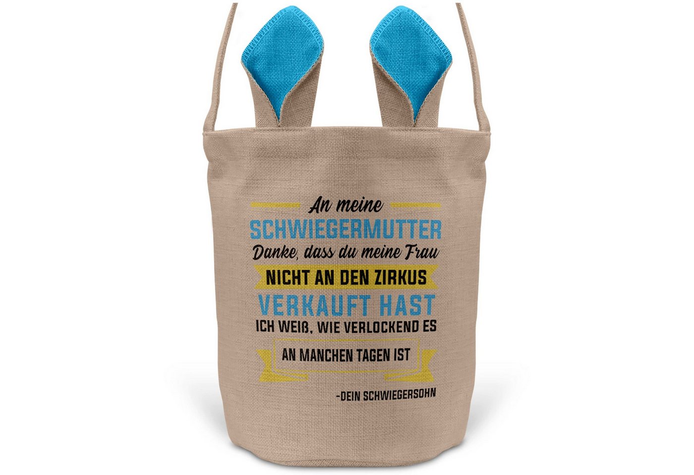 22Feels Osternest Schwiegermama Osterkorb v. Schwiegersohn Geschenk Blau Ostern Deko, In Deutschland Bedruckt 22Feels Osternest Schwiegermama Osterkorb v. Schwiegersohn Geschenk Blau Ostern Deko, In Deutschland Bedruckt von 22Feels