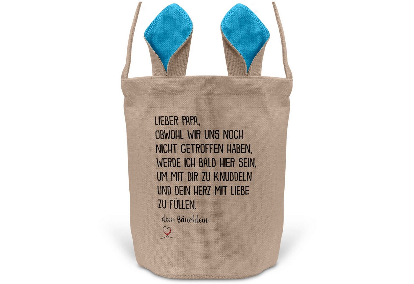 22Feels Osternest Werdender Papa Schwangerschaft Ostern Osterkorb Geschenk Blau Ostern, In Deutschland Bedruckt von 22Feels
