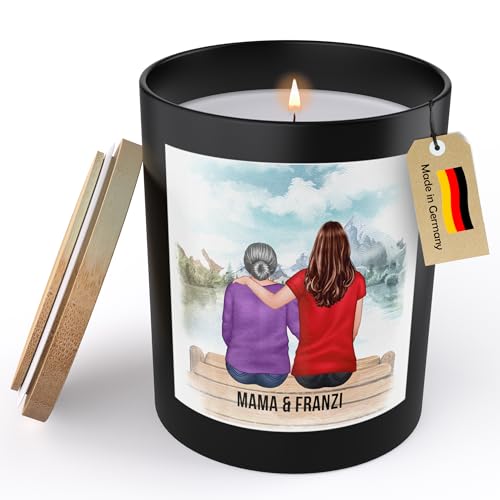 22Feels Personalisierte Kerze Muttertag Geschenk Mutter Tochter - Sojawachs Glas Handgemacht Duft Deko Vegan Nachhaltig - ZITRUS 22Feels Personalisierte Kerze Muttertag Geschenk Mutter Tochter - Sojawachs Glas Handgemacht Duft Deko Vegan Nachhaltig - ZITRUS von 22Feels