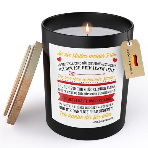 22Feels Schwiegermutter Geschenk von Schwiegersohn Spruchkerze Hochzeit Bräutigam Geburtstag Muttertag Sojawachs Kerze Handgemacht Duft Nachhaltig - ZITRUS 22Feels Schwiegermutter Geschenk von Schwiegersohn Spruchkerze Hochzeit Bräutigam Geburtstag Muttertag Sojawachs Kerze Handgemacht Duft Nachhaltig - ZITRUS von 22Feels