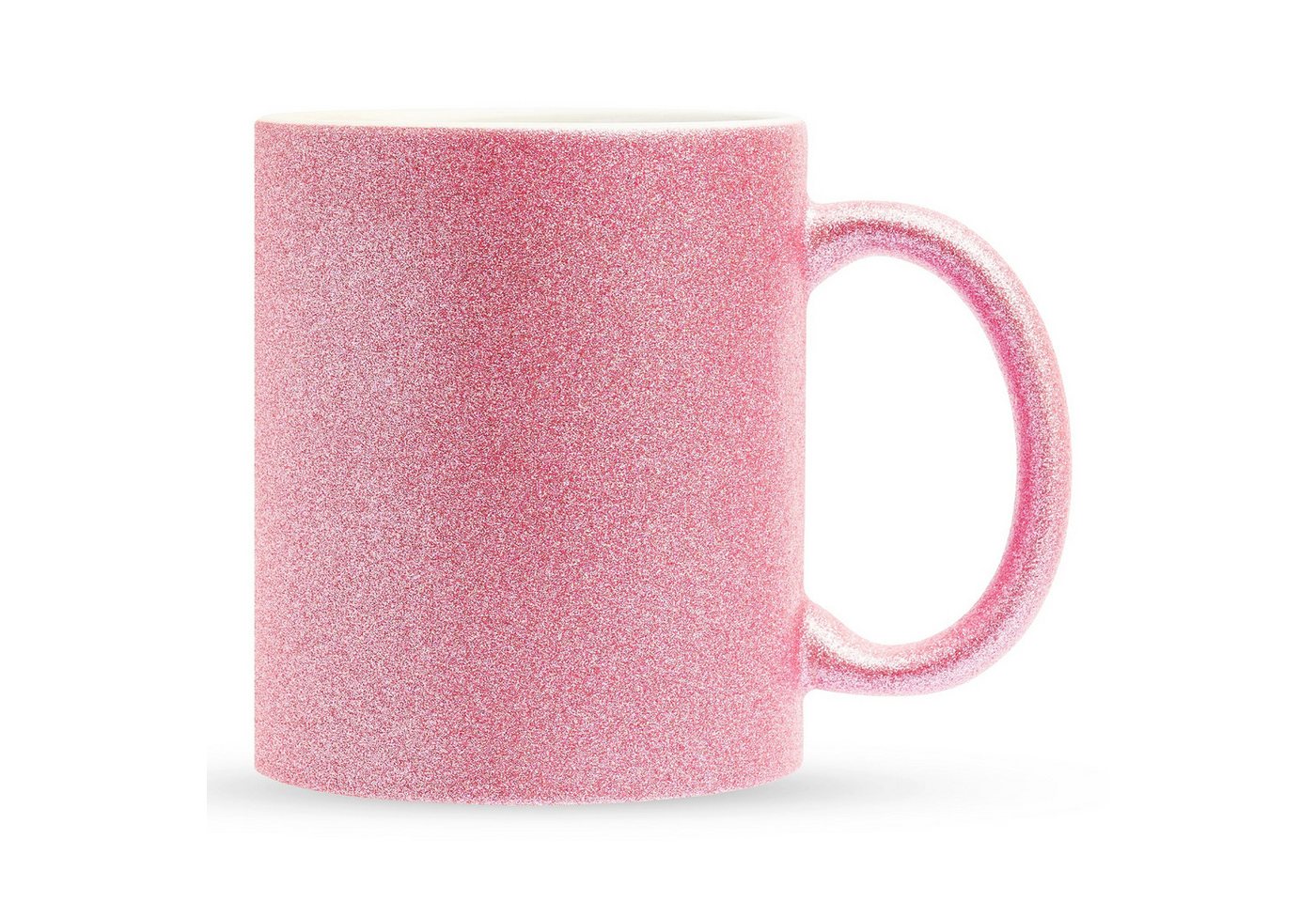 22Feels Tasse 2x Sublimation Rohling Glitzer Keramik 325ml (11oz) Farbig PINK von 22Feels