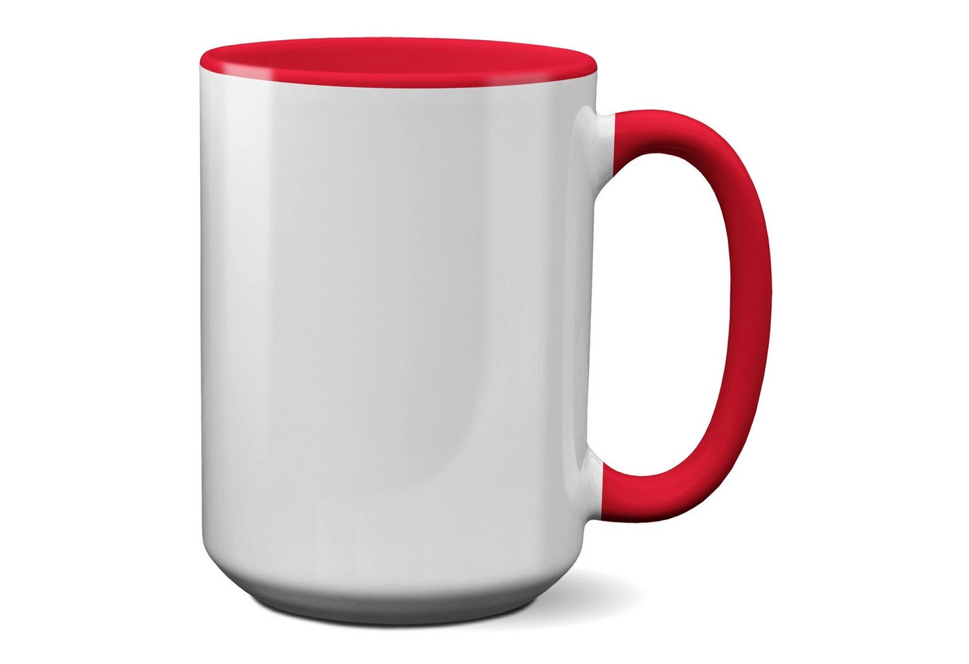 22Feels Tasse 5x XL Sublimation Rohling mit Beschichtung Blanko 440ml 15oz WEISS-ROT 22Feels Tasse 5x XL Sublimation Rohling mit Beschichtung Blanko 440ml 15oz WEISS-ROT von 22Feels