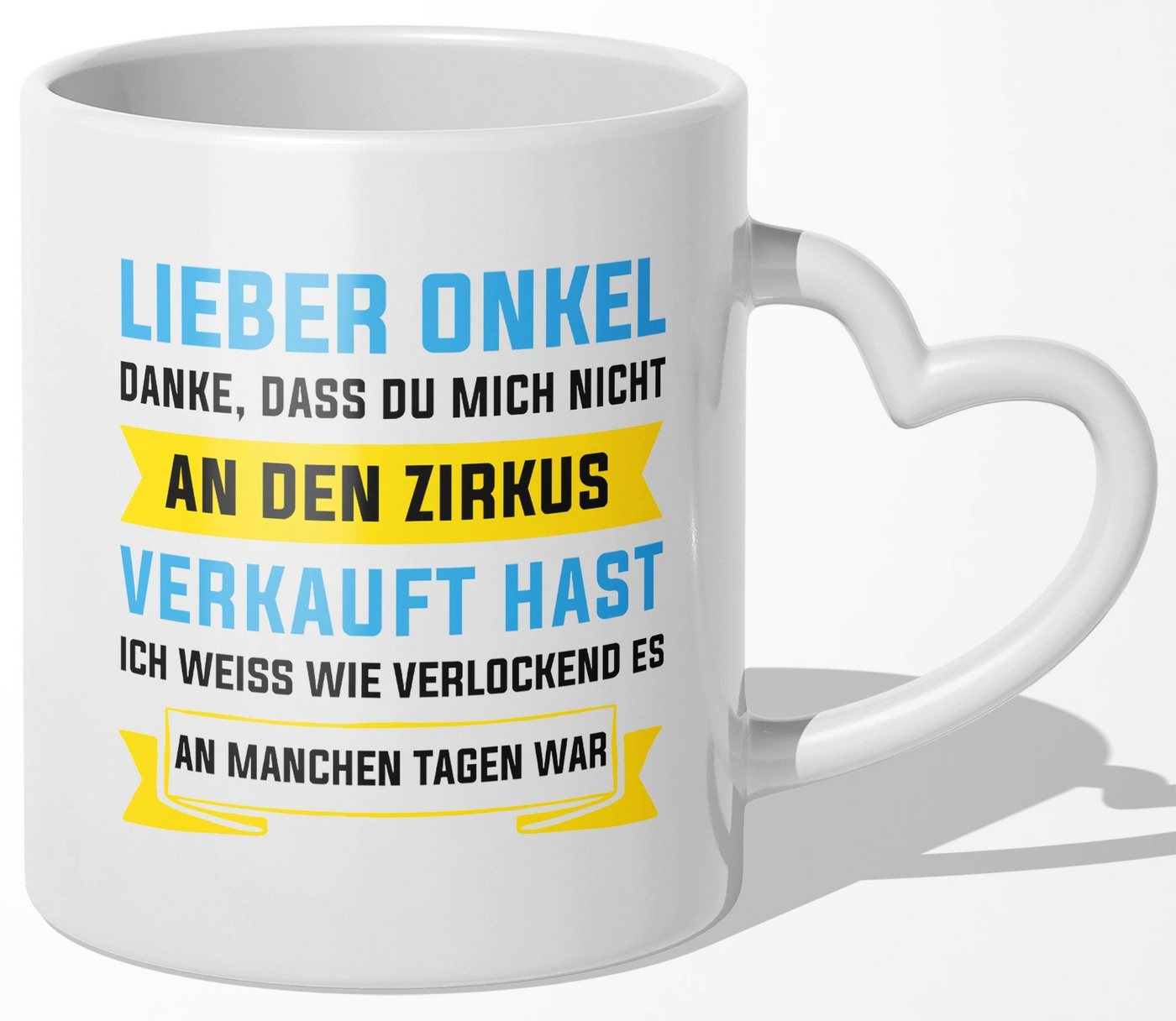 22Feels Tasse Bester Onkel Geschenk Geburtstag Weihnachten Kaffeetasse Männer Lustig, Keramik, Made In Germany, Spülmaschinenfest, Herzhenkel von 22Feels