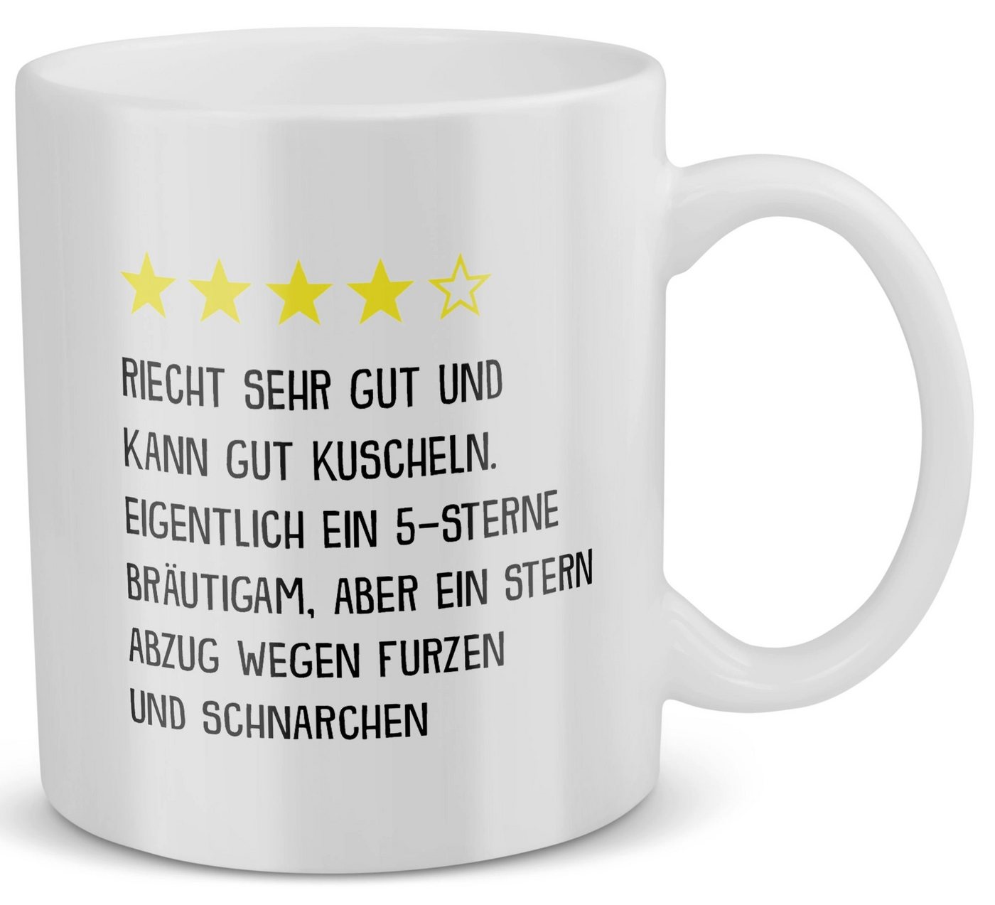 22Feels Tasse Bräutigam Geschenk Hochzeit Groom To Be Hochzeitsgeschenk Männer, Keramik, Made in Germany, Spülmaschinenfest von 22Feels