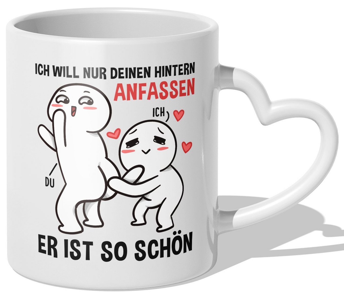 22Feels Tasse Jahrestag Geschenk Hochzeitstag Valentinstag Ehefrau Freundin Ehemann, Keramik, Made In Germany, Spülmaschinenfest, Herzhenkel 22Feels Tasse Jahrestag Geschenk Hochzeitstag Valentinstag Ehefrau Freundin Ehemann, Keramik, Made In Germany, Spülmaschinenfest, Herzhenkel von 22Feels