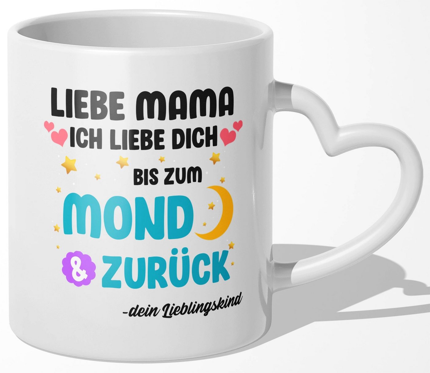 22Feels Tasse Mama Geschenk Muttertag Mutter Geburtstag Kaffee Frauen Weihnachten, Keramik, Made In Germany, Spülmaschinenfest, Herzhenkel von 22Feels