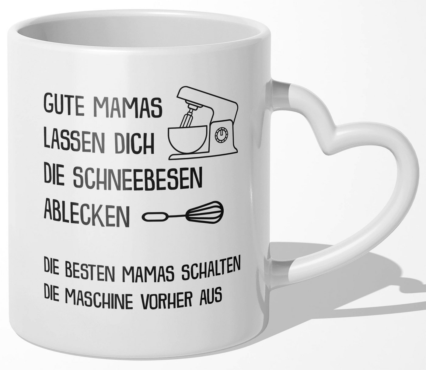 22Feels Tasse Mama Geschenk Muttertag Mutter Geburtstag Kaffee Frauen Weihnachten, Keramik, Made In Germany, Spülmaschinenfest, Herzhenkel von 22Feels