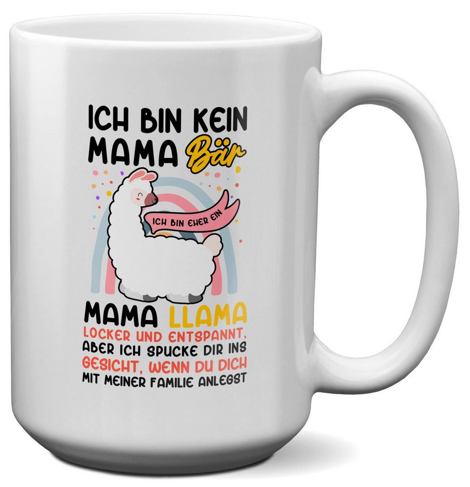 22Feels Tasse Mama Geschenk Muttertag Mutter Geburtstag Kaffee Frauen Weihnachten, Keramik, XL, Made In Germany, Spülmaschinenfest von 22Feels