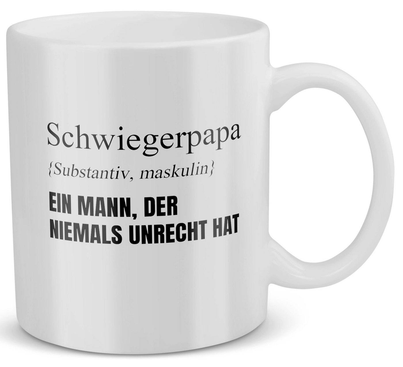 22Feels Tasse Schwiegerpapa Geschenk Hochzeit Männer Vater der Braut des Bräutigams, Keramik, Made in Germany, Spülmaschinenfest 22Feels Tasse Schwiegerpapa Geschenk Hochzeit Männer Vater der Braut des Bräutigams, Keramik, Made in Germany, Spülmaschinenfest von 22Feels