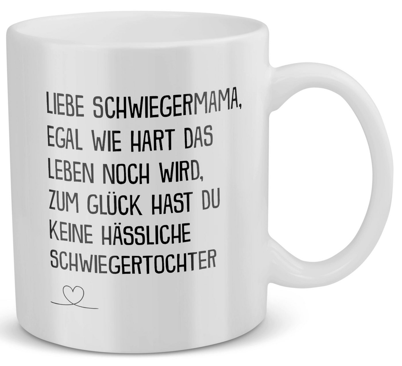 22Feels Tasse Schwiegerpapa Geschenk v. Schwiegersohn Schwiegervater Vater der Braut, Keramik, Made in Germany, Spülmaschinenfest von 22Feels