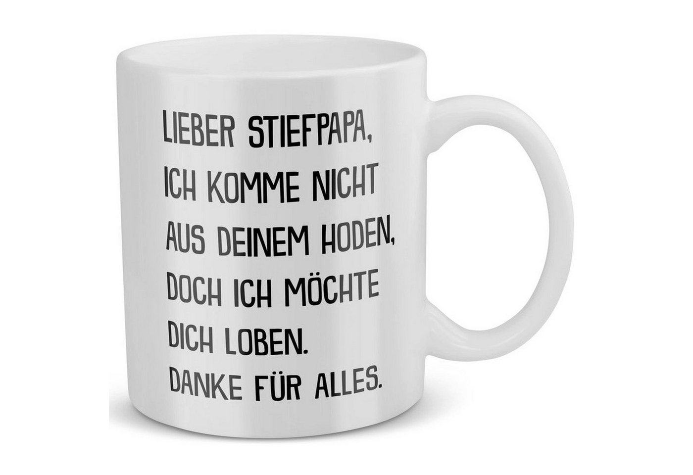22Feels Tasse Stiefpapa Geschenk Vatertag Bonus Stiefvater Geburtstag Kaffeetasse, Keramik, Made in Germany, Spülmaschinenfest 22Feels Tasse Stiefpapa Geschenk Vatertag Bonus Stiefvater Geburtstag Kaffeetasse, Keramik, Made in Germany, Spülmaschinenfest von 22Feels