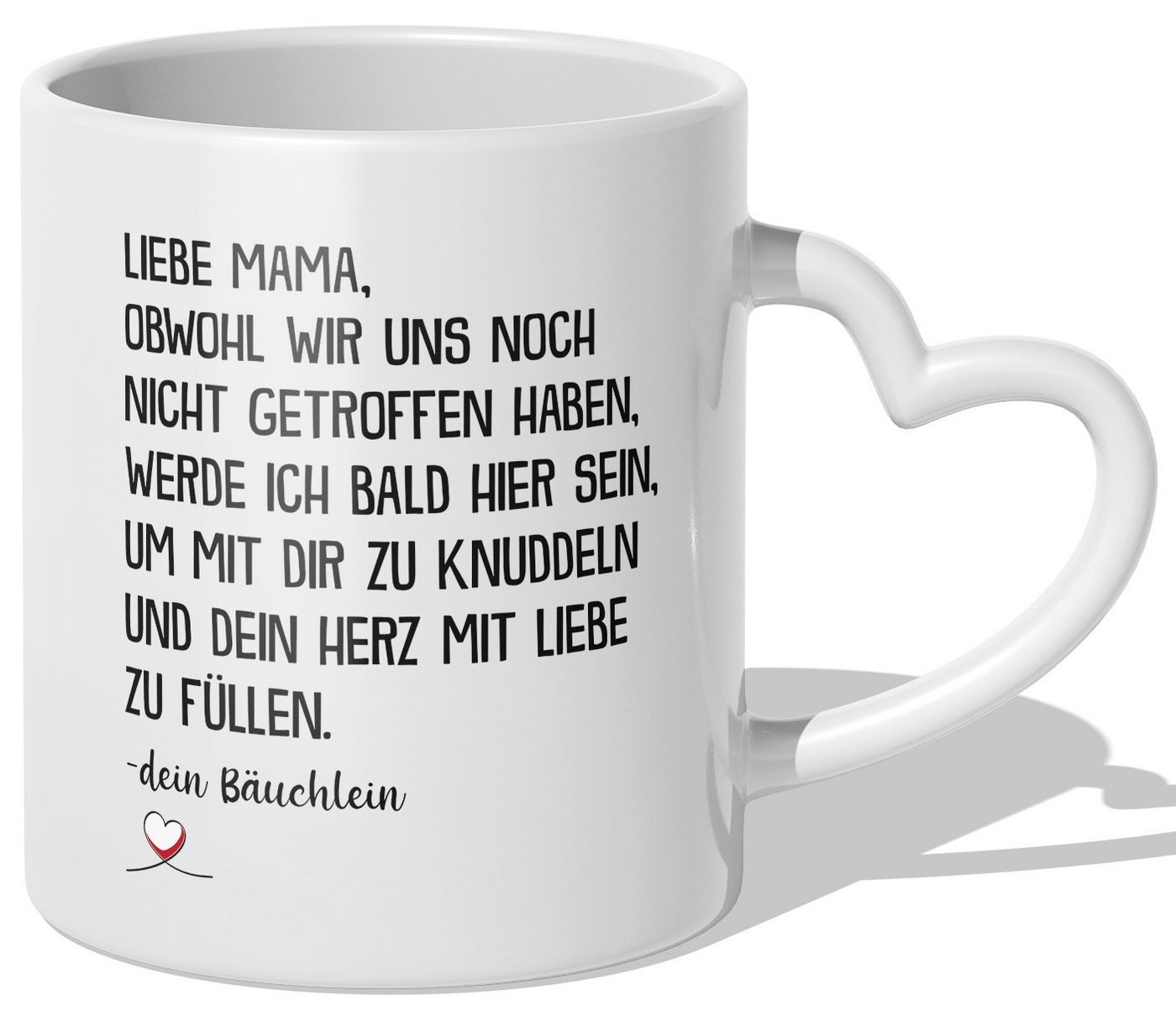 22Feels Tasse Werdende Mama Geschenk Muttertag Schwangerschaft Frauen Babyparty, Keramik, Made In Germany, Spülmaschinenfest, Herzhenkel 22Feels Tasse Werdende Mama Geschenk Muttertag Schwangerschaft Frauen Babyparty, Keramik, Made In Germany, Spülmaschinenfest, Herzhenkel von 22Feels