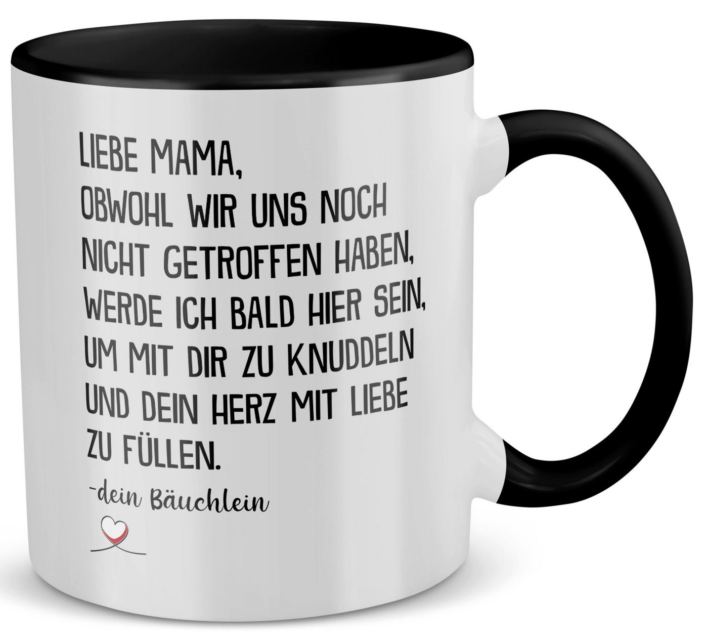 22Feels Tasse Werdende Mama Geschenk Muttertag Schwangerschaft Frauen Babyparty, Keramik, Made in Germany, Spülmaschinenfest, Zweifarbig 22Feels Tasse Werdende Mama Geschenk Muttertag Schwangerschaft Frauen Babyparty, Keramik, Made in Germany, Spülmaschinenfest, Zweifarbig von 22Feels