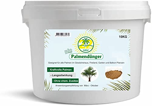 Palmendünger, Freilandpalmendünger, Hanfpalmendünger, 22KW-natur 10KG von 22KW