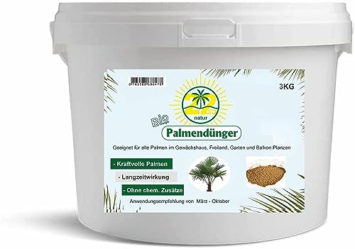 Palmendünger, Freilandpalmendünger, geeignet für frostgeschädigte Palmen! 22KW-natur 1,5KG von 22KW
