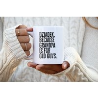 Dziadek Neue Opa Vatertag Großvater Tasse, Lustige Kaffeetasse, Geburtstagsgeschenke Für Männer Und Frauen von 22ndOfOctober