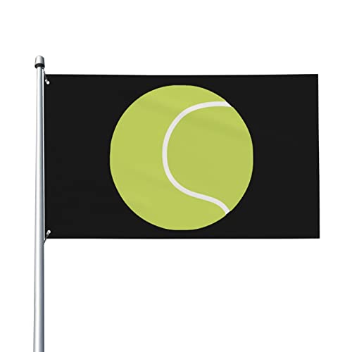 Bannerfahnen 90x150cm, Tennis Ball Saison Flagge Verblassen Beständig Garten Fahnen Durable Willkommensflagge, Für Feiertage, Garten von 230