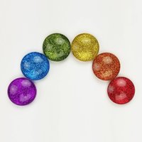 Regenbogen Glitzer Magnete // Set Mit 6 - 1 Zoll Runden Glasmagneten Stolze Regenbogen Glitzer Magnete // Set Mit 6 - 1 Zoll Runden Glasmagneten Stolze von 23bunniesboutique