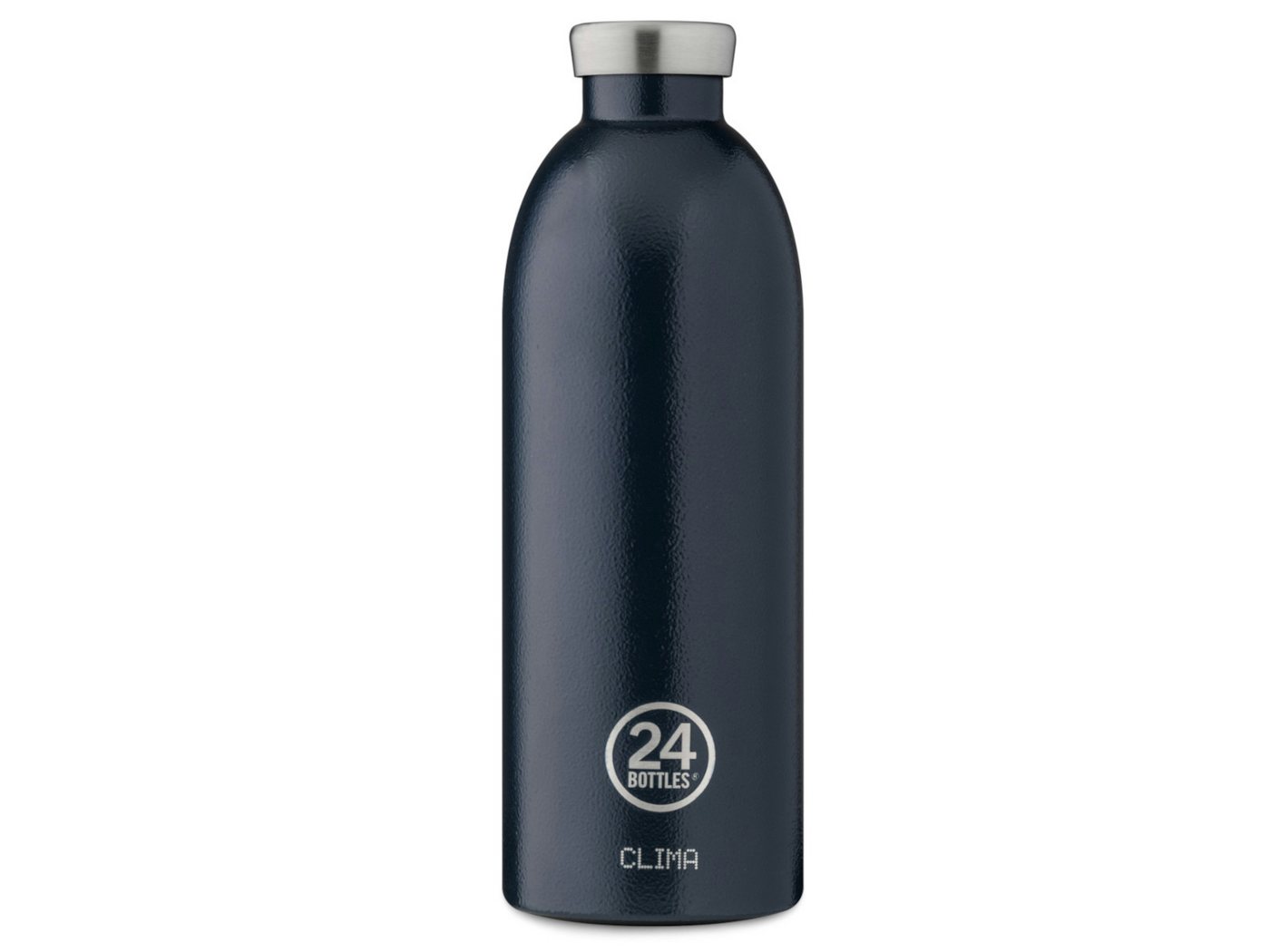 24 Bottles Trinkflasche Clima Bottle Rustic Deep Blue 850ml von 24 Bottles