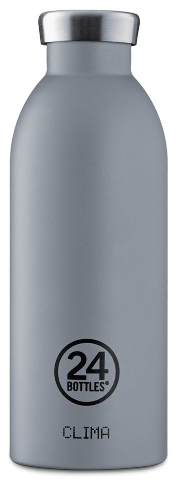 24 Bottles Trinkflasche Edelstahl Trinkflasche Formal Grey 0,5 l, für Heiß- und Kaltgetränke, spülmaschinengeeignet 24 Bottles Trinkflasche Edelstahl Trinkflasche Formal Grey 0,5 l, für Heiß- und Kaltgetränke, spülmaschinengeeignet von 24 Bottles